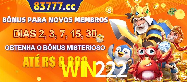 Anúncio dos benefícios para Membro VIP Sênior na plataforma WIN222, incluindo bônus promocionais, semanais e mensais, ilustrado com o personagem Fortune Tiger.